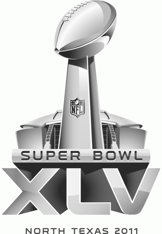 Super Bowl XLV Alternate Logo DIY iron on transfer (heat transfer)